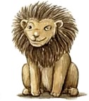 a drawing of a lion sitting down.jpg